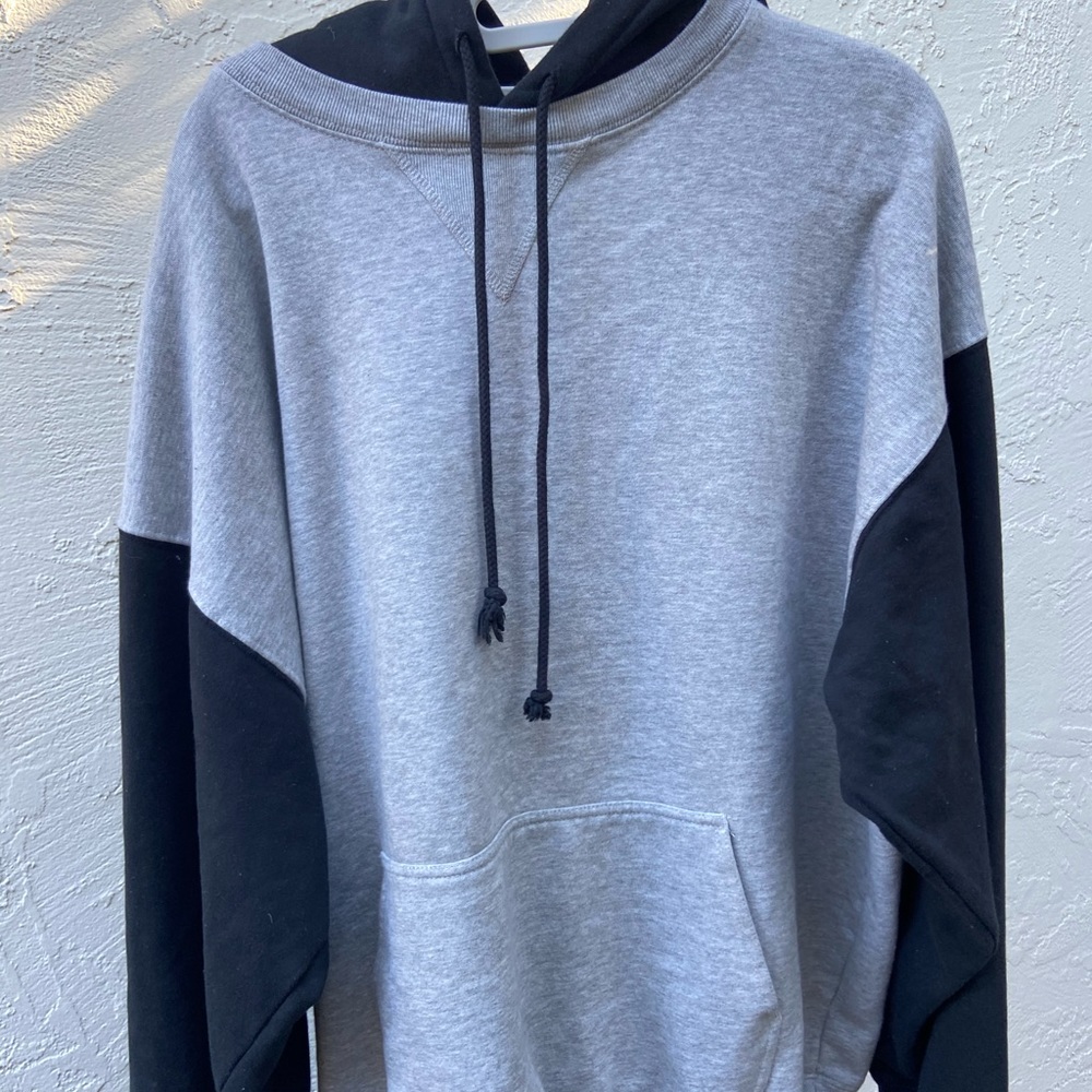 Brandy Christy Hoodie in Black and Gray